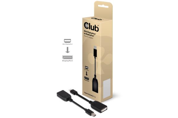 Club3D Mini DisplayPort™ to DisplayPort™ Passive Adapter CAC-1110