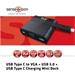 Club3D mini dokovací stanice USB 3.0 typ C (VGA/USB 3.0/USB-C) CSV-1532