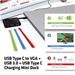 Club3D mini dokovací stanice USB 3.0 typ C (VGA/USB 3.0/USB-C) CSV-1532