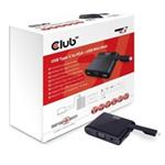 Club3D mini dokovací stanice USB 3.0 typ C (VGA/USB 3.0/USB-C) CSV-1532