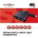 Club3D MINI USB-C Smart Docking Station (DisplayPort+USB3.0+USB-C nabíjanie) CSV-1537