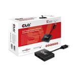 Club3D Multi Stream Transport (MST) Hub DisplayPort™ 1.2 Triple Monitor CSV-5300A