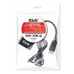 Club3D Multi Stream Transport (MST) Hub DisplayPort to DisplayPort Dual Monitor CSV-6200