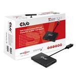 Club3D Multi Stream Transport (MST) Hub HDMI Triple Monitor CSV-5300H
