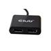 Club3D Multi Stream Transport (MST) Hub USB 3.1 Gen1 Type C to DisplayPort™ 1.2 Dual Monitor CSV-1545