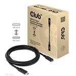 Club3D Prodlužovací kabel USB-C, 5Gbps, 60W(20V/3A), 4K60Hz (M/F), 1m CAC-1531