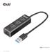 Club3D Rozbočovač, USB-A 3.2 Gen1 na 3x USB 3.1, Gigabit Ethernet CSV-1430a