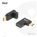 Club3D set adapterů USB-C Gen2 angled adapter set of 2, 4K120Hz (M/F) CAC-1528