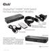 Club3D síťový přepínač - Switch, DP/HDMI KVM Switch - Dual DP 4K 60Hz CSV-7210