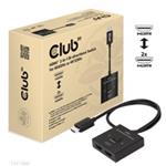 Club3D Switch, HDMI na 2xHDMI Oboustranný 2v1, 8K60Hz, 4K120Hz CSV-1384