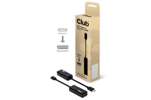 Club3D USB-C to DisplayPort™ 1.2 4K60Hz UHD Active Adapter CAC-1507