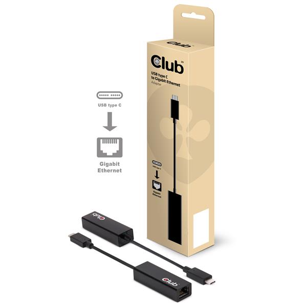 Club3D USB-C to Gigabit Ethernet Adapter CAC-1500