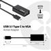 Club3D USB-C to VGA Active Adapter CAC-1502