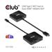 Club3D Video hub MST (Multi Stream Transport) USB-C 3.2 na HDMI 2.0, Dual Monitor 4K60Hz CSV-1556