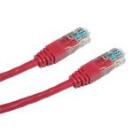 CNS patch kábel Cat5E, UTP - 3m , červený