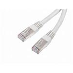 CNS patch kábel Cat6A, SFTP, LSOH, 0,25m, biely