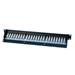 CNS patch panel 24port Cat5E, FTP, blok 110, vyväz. lišta, 1U čierny ECPS24-FK1-CEC/BK