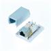 CNS Zásuvka Basic FTP 1 port, Cat6A na om. biela EC8315-FM-C6A/WH