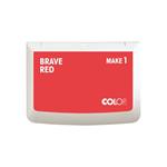 COLOP Inkoustový polštářek MAKE 1 (9x5cm), brave red 9004362519393