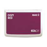 COLOP Inkoustový polštářek MAKE 2 (11x7cm), cozy red 9004362548058