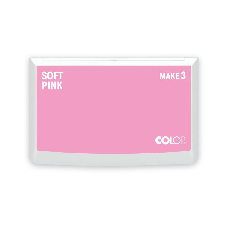 COLOP Inkoustový polštářek MAKE 3 (16x9cm), soft pink 9004362550969
