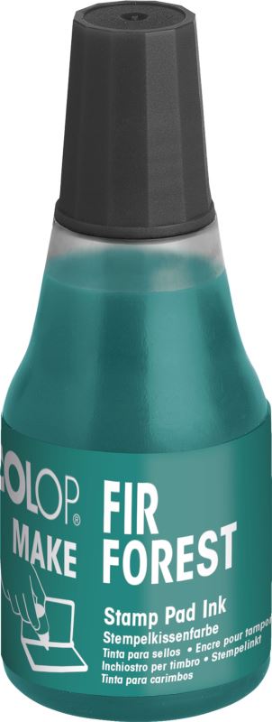 COLOP Razítková barva MAKE Refill ink 25ml, fir forest 9004362547952