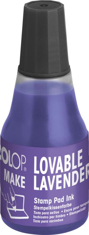 COLOP Razítková barva MAKE Refill ink 25ml, lovable lavender 9004362547945