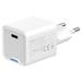 COLORWAY 1x USB-C/ síťová nabíječka/ GaN/ PD/ PPS/ 25W/ Bílá CW-CHS052PD-WT