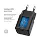 COLORWAY 1x USB-C/ síťová nabíječka/ GaN/ PD/ PPS/ 25W/ Černá CW-CHS052PD-BK