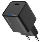 COLORWAY 1x USB-C/ síťová nabíječka/ GaN/ PD/ PPS/ 25W/ Černá CW-CHS052PD-BK
