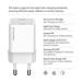 COLORWAY 1x USB-C/ síťová nabíječka/ GaN/ PD/ PPS/ 35W/ Bílá CW-CHS056PD-WT