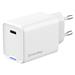 COLORWAY 1x USB-C/ síťová nabíječka/ GaN/ PD/ PPS/ 45W/ Bílá CW-CHS057PD-WT