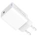 COLORWAY 1x USB-C / síťová nabíječka/ GaN/ PD/ PPS/ 65W/ Bílá CW-CHS049PD-WT