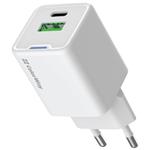 COLORWAY 1x USB-C/ síťová nabíječka/ GaN/ PD/ PPS/ QC/ 35W/ Bílá CW-CHS055PD-WT