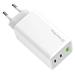 COLORWAY 2x USB-C, 1x USB-A/ síťová nabíječka/ GaN/ PD/ PPS/ 100W/ Bílá CW-CHS061PD-WT
