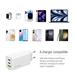 COLORWAY 2x USB-C, 1x USB-A/ síťová nabíječka/ GaN/ PD/ PPS/ 65W/ Bílá CW-CHS058PD-WT