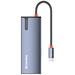 COLORWAY 6v1 USB hub/ 1x USB-C/ 1x HDMI/ 3x USB-A/ 1x RJ45 CW-HUB02
