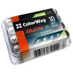 Colorway alkalická baterie AAA/ 1.5V/ 24ks v balení/ Plastový box CW-BALR03-24PB