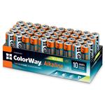 Colorway alkalická baterie AAA/ 1.5V/ 40ks v balení CW-BALR03-40CB