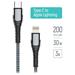 Colorway Datový Kabel Type C-Apple Lightning/ 3.0/ Fast Charging/ 30W/ 2m/ Šedý