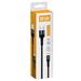 Colorway Datový Kabel USB/ Apple Lightning/ 2.4A/ Nylon/ 1m/ Černý