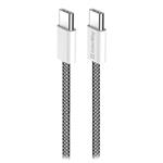 COLORWAY Datový Kabel USB-C/ USB-C/ 3A/ Fast Charging 60W/ 1m/ Černý CW-CBPDCC061-BK