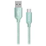 Colorway Datový Kabel USB - Type-C / 2.4A/ 2m/ Mint CW-CBUC008-MT