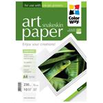 COLORWAY fotopapier/ ART glossy texture "snakeskin" 230g/m2, A4/ 10 kusov