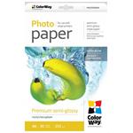 COLORWAY fotopapier/ premium semi-glossy 255g/m2, A4/ 50 kusov PNG255050A4