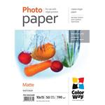 COLORWAY fotopapír/ matte 190g/m2, 10x15/ 50 kusů PM1900504R