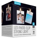 COLORWAY LED fotokolíčky / 40 LED / délka 4,2 m / teplá bílá/ napájení USB CW-LCP-40L42BU
