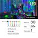 COLORWAY LED girlanda/ vnitřní / 300 LED / délka 3 x 3m / více barevná/ AC 220V CW-GW-300L33VMC
