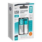Colorway nabíjecí baterie AA 2200mAh/ USB-C/ 1.5V/ 6ks v balení CW-UBAA-12