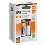 Colorway nabíjecí baterie AAA 590mAh/ USB-C/ 1.5V/ 6ks v balení CW-UBAAA-11